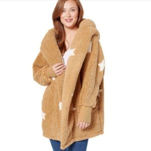 G.I.L.I oversized hoodie Sherpa